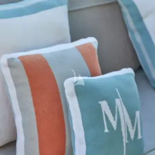 Customized deck cushions