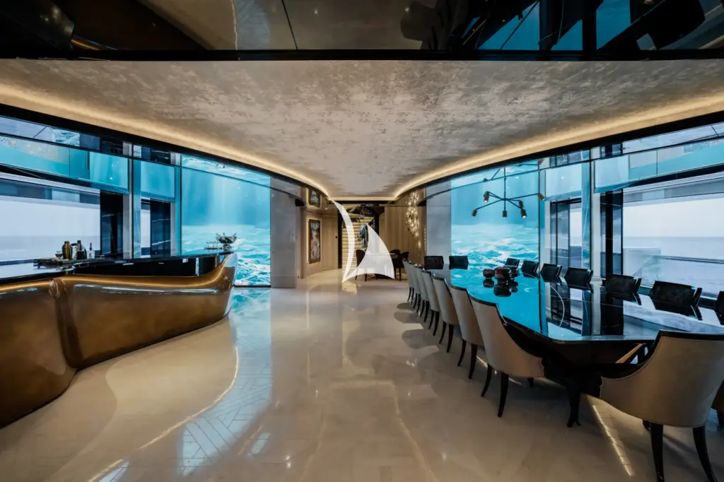 KISMET - Main Deck Dining Area/Bar