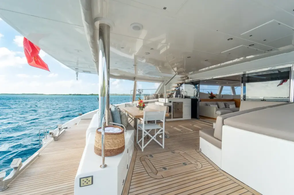 DIANA - Main deck and swim platform