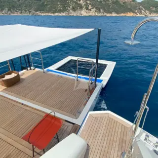 Swimming platform