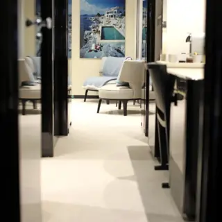 Master stateroom and office