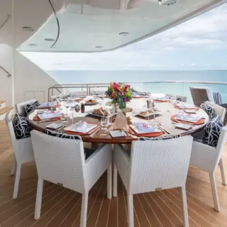 Bridge Deck Aft Dining