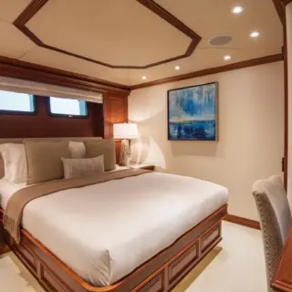 Queen Port Forward Guest Stateroom