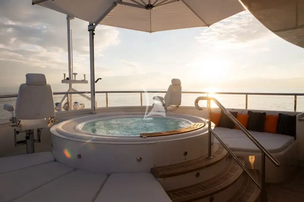 CROSSED SABRE - Sun Deck Jacuzzi forward