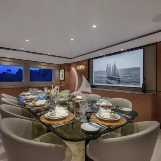 Interior  Dining / observation Lounge