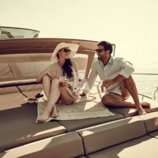 GOOD TIMES - The sunpads are ideal for relaxing & sunbathing on charter