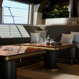 Main saloon seating