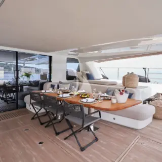 Al-fresco dining area