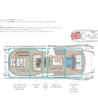 BEL 1 - GA - Sun deck