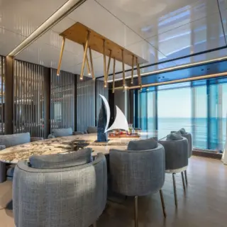 Main deck dining area