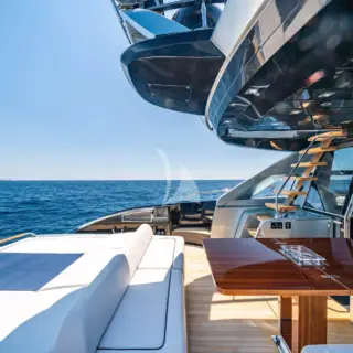 Cockpit to port