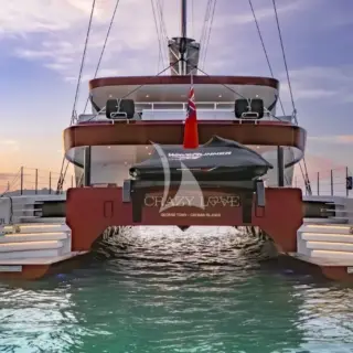 Aft view