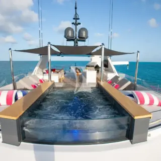 Sun Deck Looking Aft