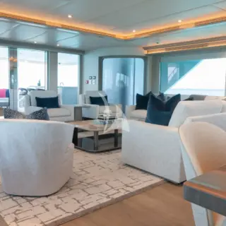 Main Salon Looking Aft