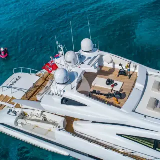 Sundeck aerial view