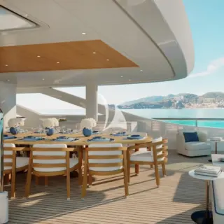 Dyna R - Exterior dining