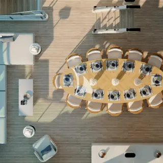 Dyna R - Sundeck - Dining table