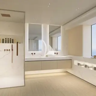 Dyna R - Principal Cabin's bathroom