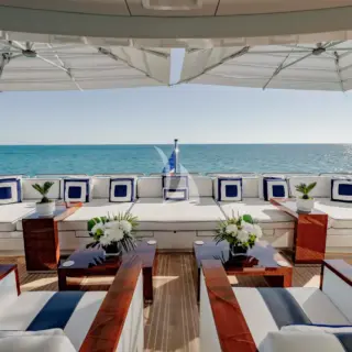 Bridge Deck Aft Seating