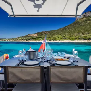 Tayyarah's Aft Seating Area