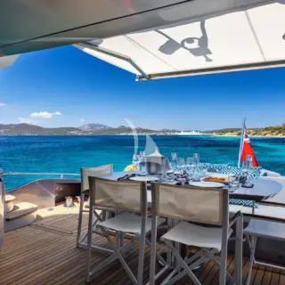 Tayyarah's Aft Seating Area