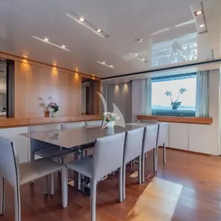 Main deck dining area