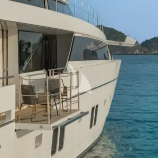Main deck balcony