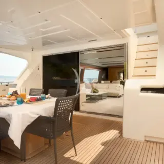 Aft deck