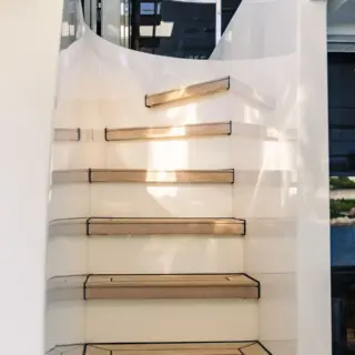 PALOMA Aft deck acess to bridge deck