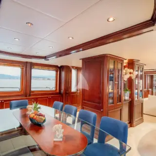 Main deck dining area