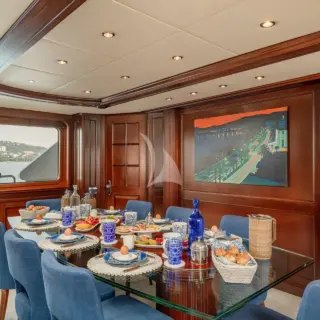 Breakfast on board