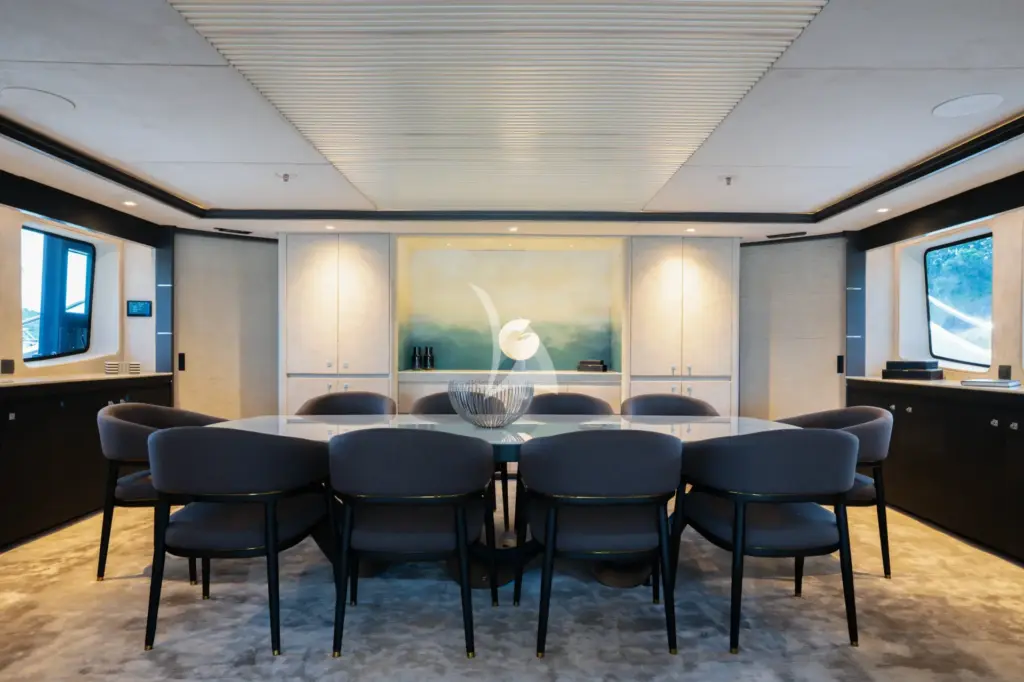 Panakeia - Main salon dining area