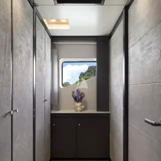 Master cabin wardrobe