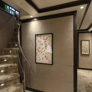 Lower deck staircase