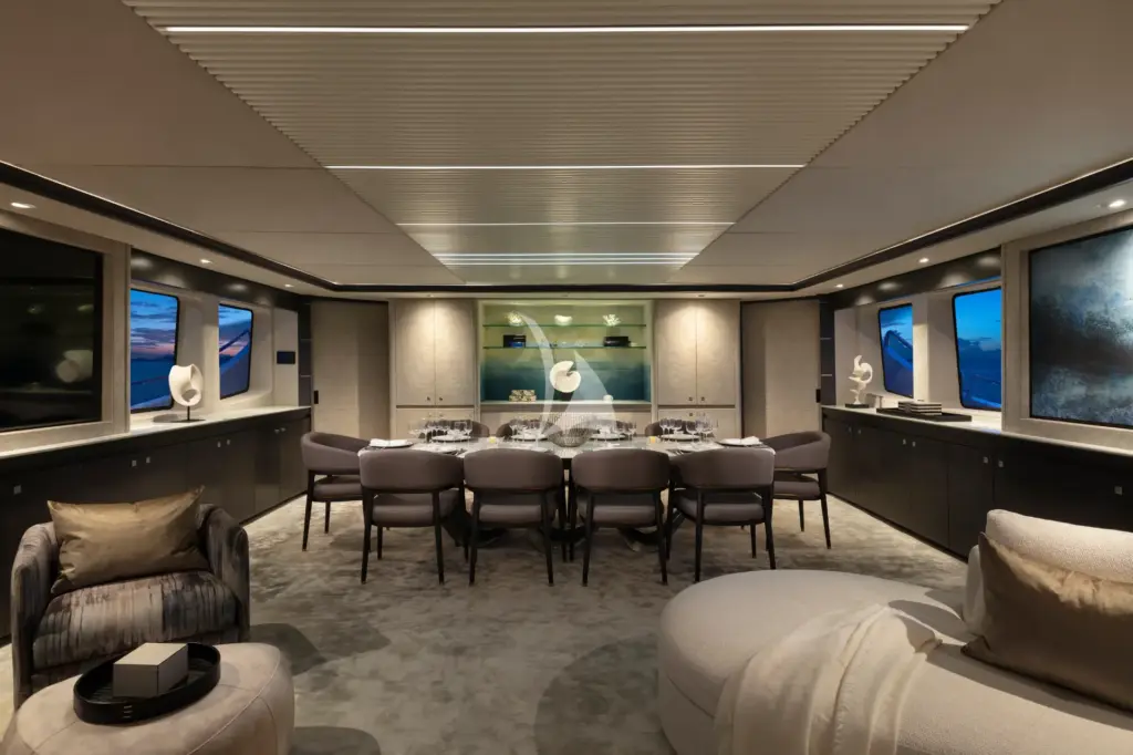 Panakeia - Main salon dining area