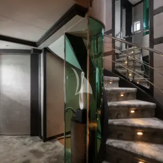 Staircase on the main deck