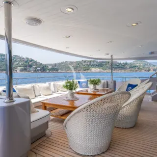 Aft main deck