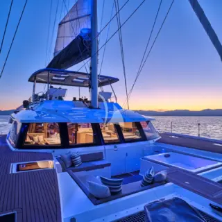 SUNMOON - Fore Deck - Night View 