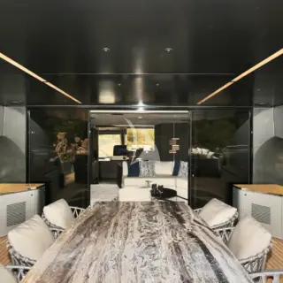 Upper Deck Aft - Dining table