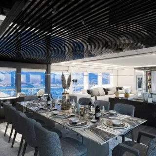 Main salon dining