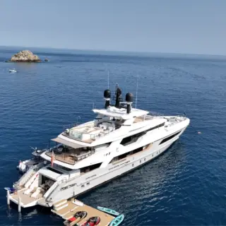 MY MAYVA - Aerial View Floating Dock