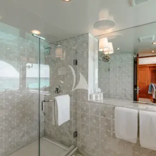 On-deck Master Bath with Shower