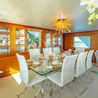 Dining Area in Salon