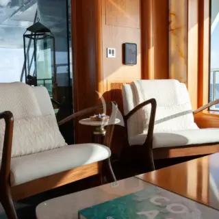 Seating in Main Salon