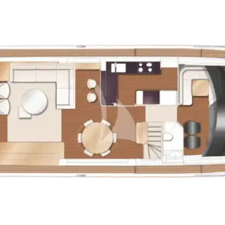 Layout main deck