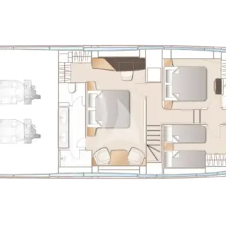Layout lower deck