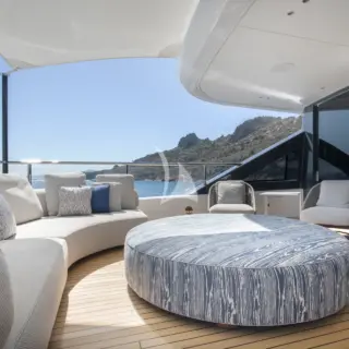 Upper Aft deck - Lounging area