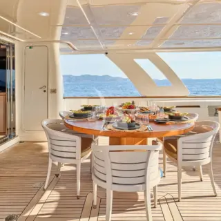 Aft deck
