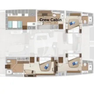 Cabin layout diagram
