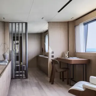 ANDIAMO - Main Deck Primary Stateroom office